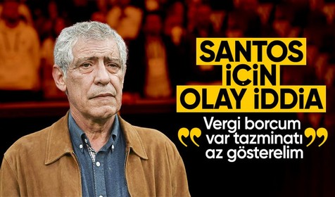 Fernando Santos'un tazminatı neden düşük? Flaş vergi iddiası