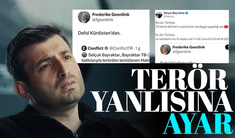 Selçuk Bayraktar'dan 'Çukurca' pozunu eleştiren terör yandaşına cevap!