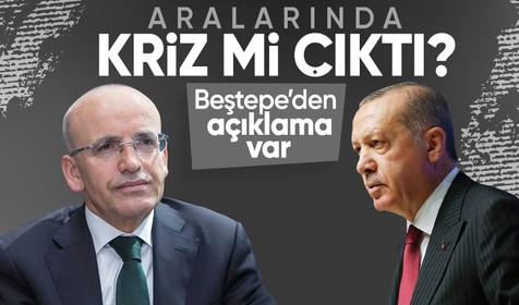 Cumhurbaşkanı Erdoğan ile Bakan Mehmet Şimşek arasında kriz mi çıktı? Cumhurbşakanlığı'ndan açıklama