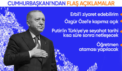 Cumhurbaşkanı Erdoğan'ın Bağdat ziyareti: Erbil'i ziyaret edebilirim