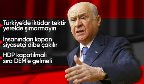 Devlet Bahçeli'den muhalefete yerel seçim mesajı: İktidar olduk diyenler hayal aleminde