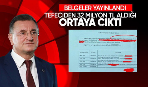CHP'nin Hatay adayı olan Lütfü Savaş'ın tefeciden para aldığı ortaya çıktı
