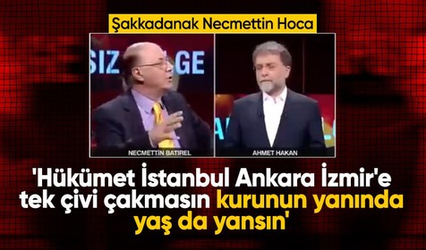 Necmettin Batırel: Hükümet İstanbul, Ankara ve İzmir'e çivi çakmasın