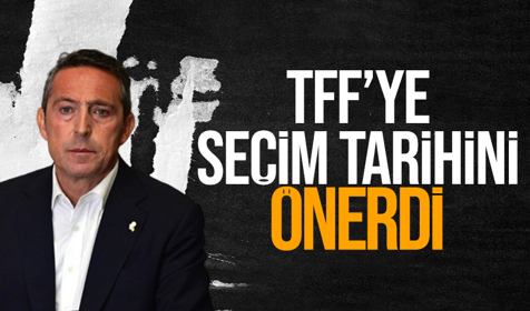 Fenerbahçe Başkanı Ali Koç, haziran başında TFF'nin seçime gitmesi gerektiğini açıkladı