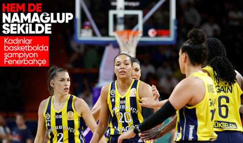 Fenerbahçe, Kadınlar Basketbol Ligi'nde ÇBK Mersin'i yenerek şampiyon oldu