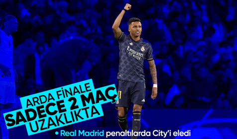 Manchester City'i Etihad'da deviren Real Madrid, yarı finale yükseldi