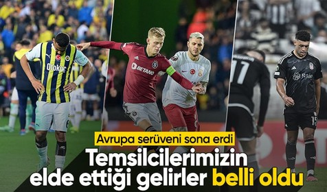 Temsilcilerimizin Avrupa'da elde ettiği gelirler belli oldu
