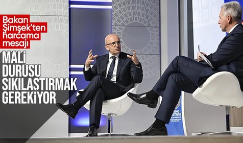 Bakan Şimşek: Harcamaları kontrol edecek ve kesintiye gideceğiz