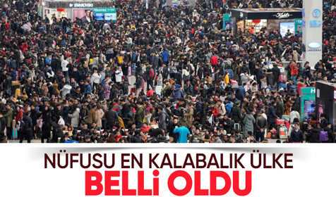BM verilerine göre dünyanın kalabalık ülkesi Hindistan oldu