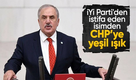 İYİ Parti'den istifa eden Salim Ensarioğlu: Benim gönlüm de CHP'de