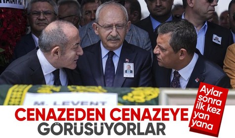 Kemal Kılıçdaroğlu ve Özgür Özel cenazeden cenazeye görüşüyor! Tabuta birlikte omuz verdiler