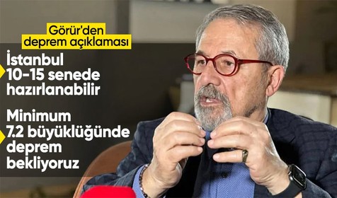Prof. Dr. Naci Görür: İstanbul'un depreme hazırlanması 15-20 yıl sürebilir