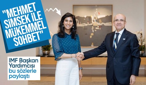 IMF Başkan Yardımcısından Mehmet Şimşek'e övgü