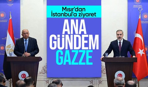 Son Dakika: Hakan Fidan ve Mısırlı mevkidaşından açıklamalar