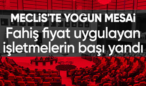 Bu hafta Meclis gündemi çok yoğun! Fahiş fiyat artışı yapan işletmelerin başı yandı