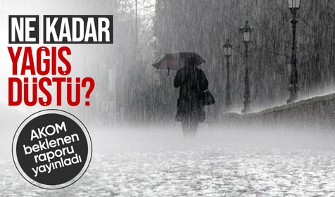 İBB AKOM yağış ve fırtına raporunu yayımladı: Metrekareye 50 kilogram yağış düştü