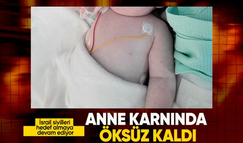 İsrail askerlerince öldürülen Filistinli hamile kadının bebeğini doktorlar kurtardı