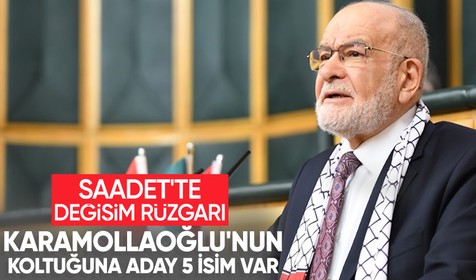 Saadet Partisi'nde değişim kurultayı! Temel Karamollaoğlu aday olmayacak
