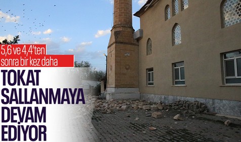 Son Dakika: Tokat'ta korkutan deprem