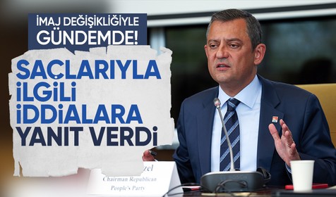 Son günlerde imaj değişikliğiyle gündemde olan Özgür Özel saçlarıyla ilgili konuştu