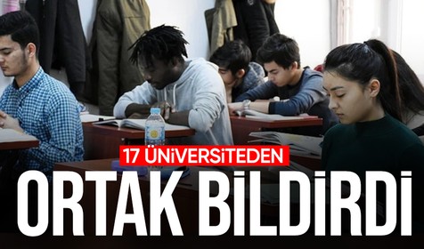 Sosyal medya çalkalanmıştı... 17 üniversiteden 'yabancı öğrenci' bildirisi
