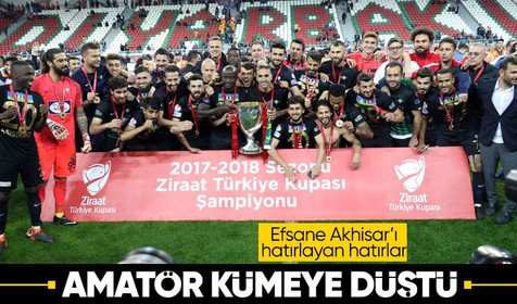 Süper Lig'de uzun yıllar mücadele eden Akhisarspor, küme düştü