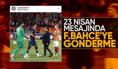 Mauro Icardi'den Fenerbahçe'ye 23 Nisan'da gönderme! O paylaşım çok konuşuldu