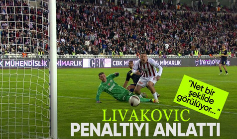 Fenerbahçe'nin yıldızı Livakovic Sivasspor maçındaki penaltıyı anlattı