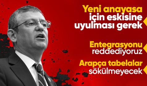 Özgür Özel Şaban Sevinç'e konuştu: Yeni anayasa için şart koştu