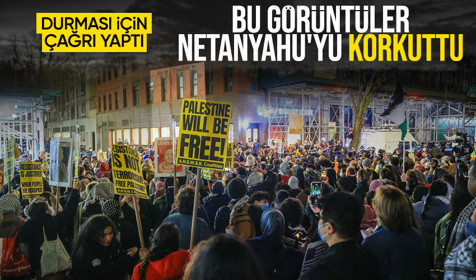 ABD üniversitelerindeki Filistin gösterileri Netanyahu'yu endişelendirdi
