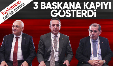 Mehmet Büyükekşi Dursun Özbek'e kapıyı gösterdi! TFF-Kulüpler Birliği toplantısında neler konuşuldu?