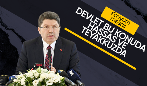Adalet Bakanı Tunç'tan üstü kapalı 'kayyum' mesajı