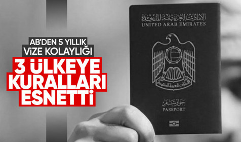 Avrupa Birliği'nden 3 Arap ülkesine 5 yıllık vize kolaylığı