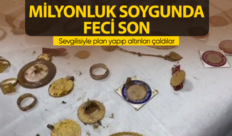 Sevgilisiyle plan yapıp dedesini soydurdu