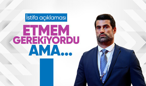 Volkan Demirel: İstifa etmek istedim, etmem de gerekiyordu ama olmadı