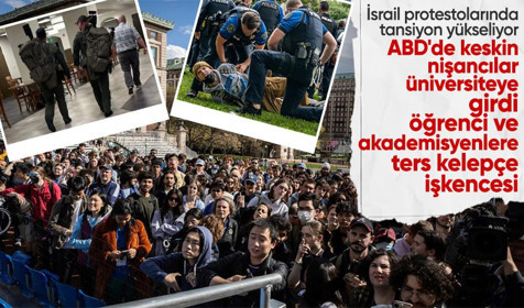 ABD’de Filistin protestoları dalga dalga yayılıyor! Üniversitelerde öğrencilerle polis arasında çatışma çıktı: Keskin nişancılar çatılarda