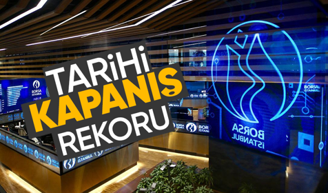 Borsa İstanbul'dan tarihi kapanış rekoru!