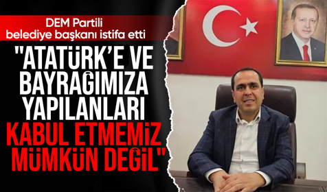 DEM Partili Birecik Belediye başkanı Mehmet Begit istifa etti