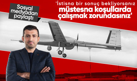 Baykar Yönetim Kurulu Başkanı Selçuk Bayraktar'dan, 'Hedef Kızılelma' vurgusu