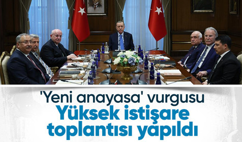 Cumhurbaşkanlığı Yüksek İstişare Kurulu toplantısı sonrası açıklama geldi