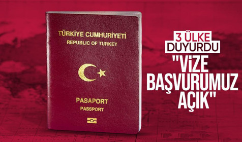 İspanya, Almanya ve İtalya, Türkiye'ye vize başvuru sisteminin açık olduğunu açıkladı