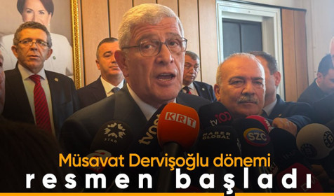 İYİ Parti'de devir teslim töreni gerçekleşti: Akşener koltuğunu Dervişoğlu'na bıraktı