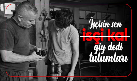 Oto tamir işçilerinin 1 Mayıs mesaisi