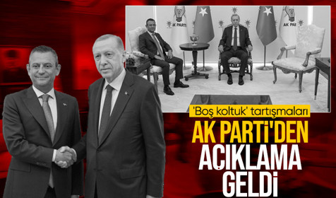 AK Parti'den Cumhurbaşkanı Erdoğan-Özel görüşmesinde 'boş koltuk' tartışmasına dair açıklama
