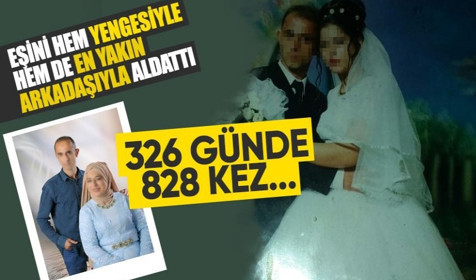 İhanet makinesi! Eşini hem en yakın arkadaşıyla hem de dayısının karısıyla aldattı: 828 kez..
