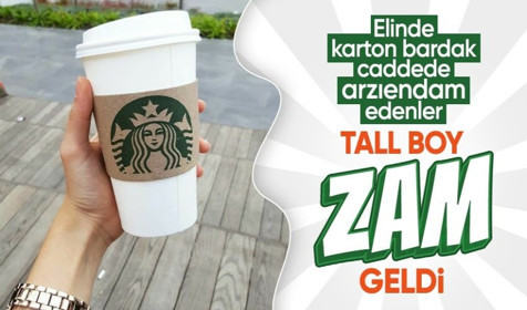 Starbucks, Türkiye ürünlerine yılın ikinci zammını yaptı