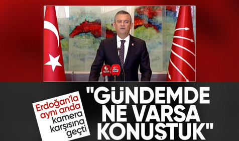 Son Dakika! Özgür Özel'den kritik zirve hakkında ilk açıklama: Gündemde ne varsa hepsini konuştuk