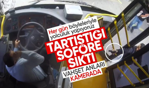Ümraniye'de İETT otobüsü sürücüsüne silahlı saldırı! Kapıyı kapattı ama mermilerden kaçamadı