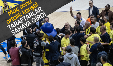 Fenerbahçe Beko - Monaco maçı sonrası ortalık karıştı
