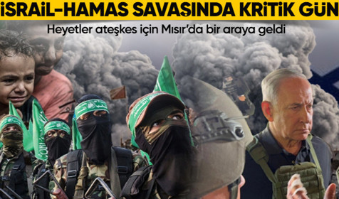 Hamas ve İsrail'in Gazze görüşmesi Kahire'de başladı